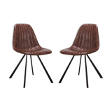 Facelle vinyl chairs - batch of 2