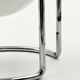 Lampe de table eyeball Targetti chrome design spatial Italie années 70