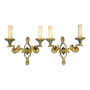 paire d'appliques aux