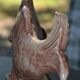 Ceramic fish statuette signed