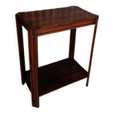 Table d'appoint en bois vintage