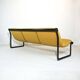 Three-seater sofa "Sling" Knoll vintage yellow, 1970s