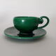 Tasses café et sucrier Vallauris, Lunetta , circa 1950