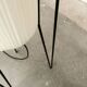 Mid-century German minimalist floor lamp by Hesse Leuchten, 1960s.