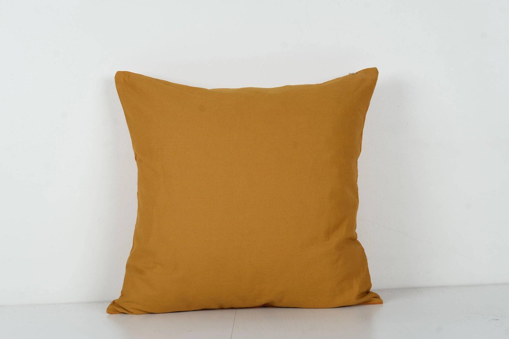 Vintage embroidered cushion cover 51x51 cm