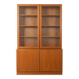 Classic two-piece display cabinet from the 1960s