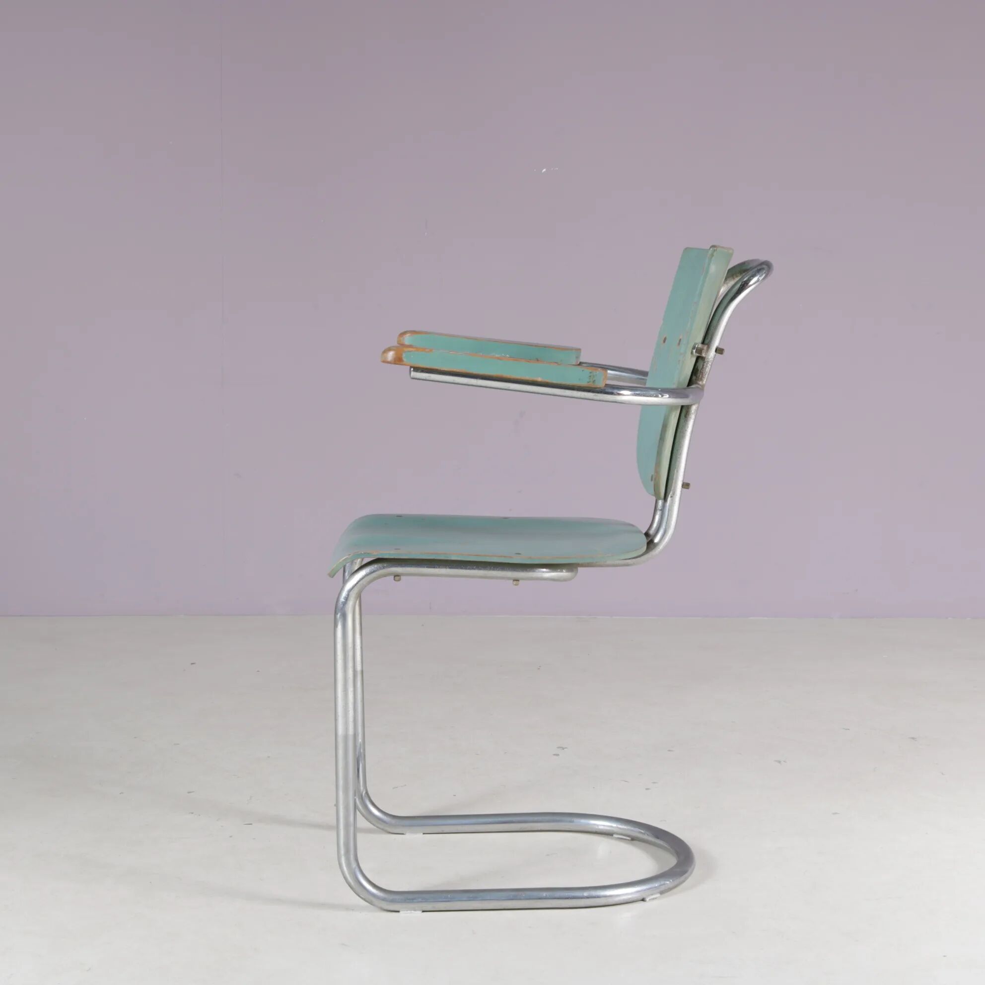 1950s Rare side chair by Lemafa Den Haag, Netherlands