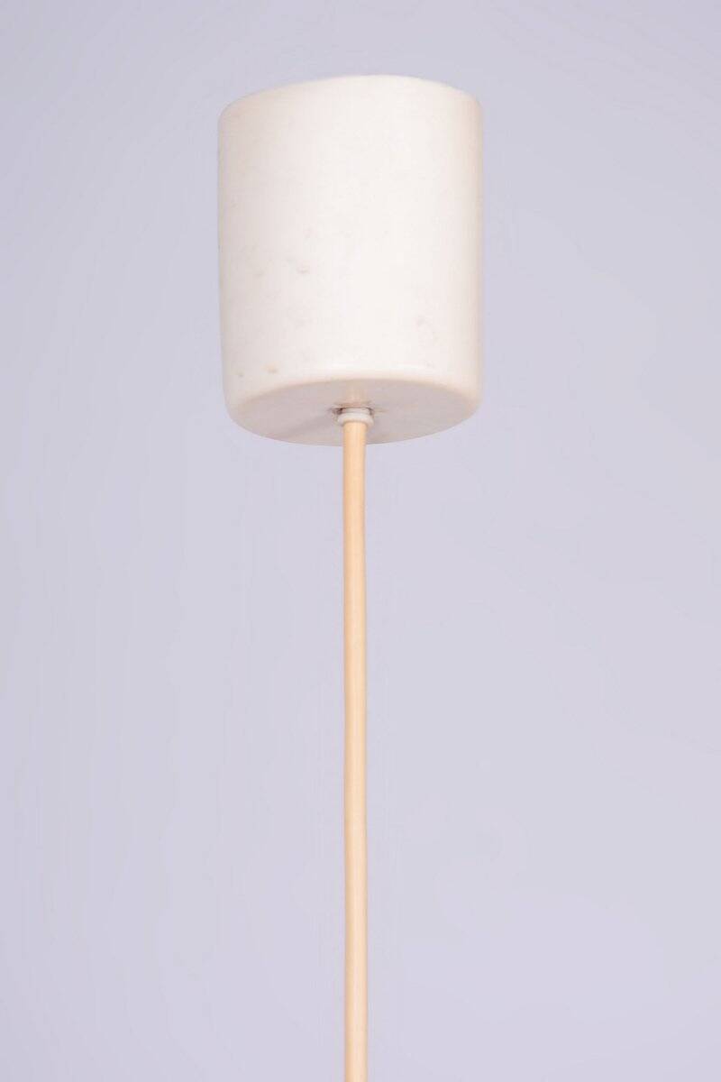 Mid-Century Aluminium Chandelier by Guzzini for Meblo, Italy, 1970s