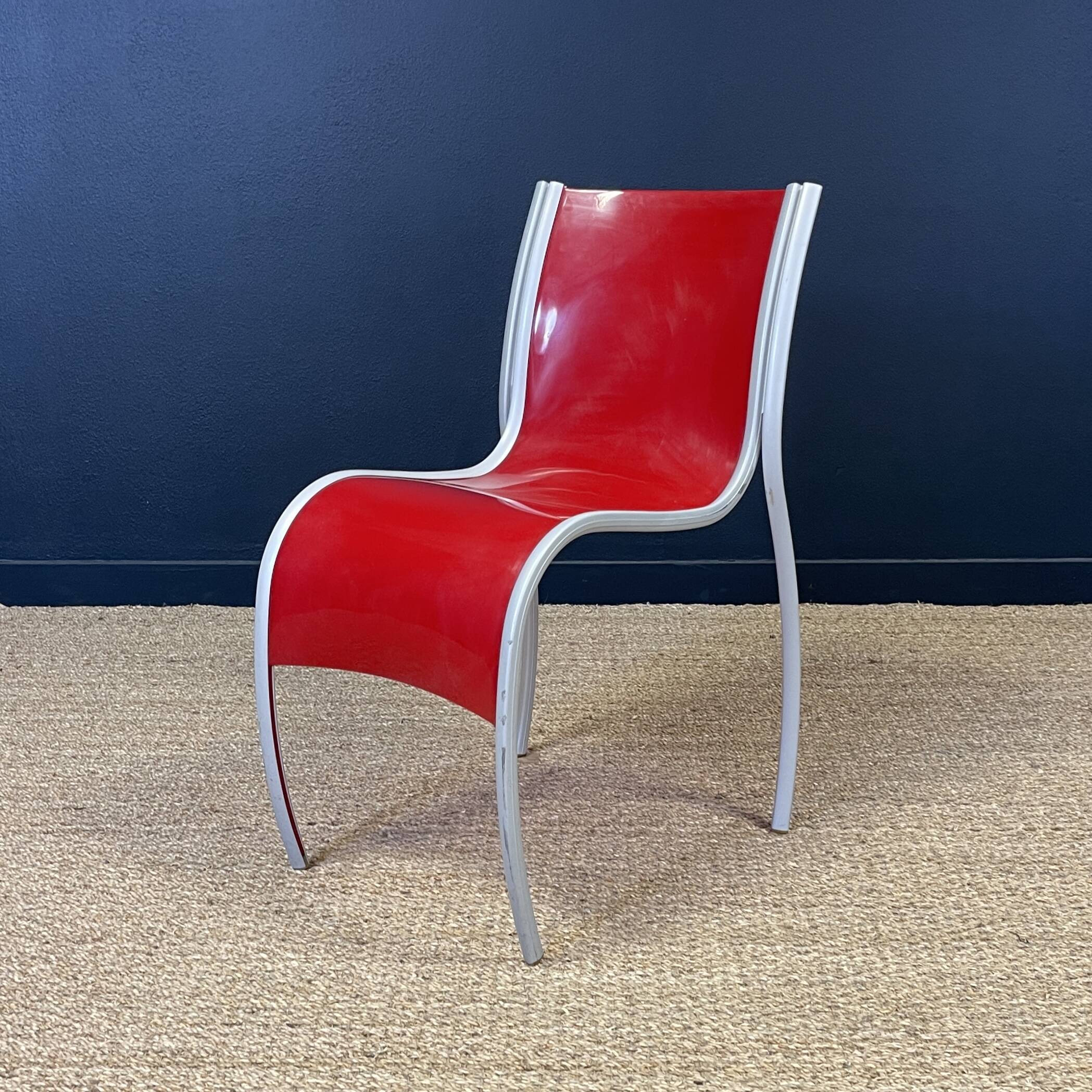 Set of 4 FPE chairs by Ron Arad for Kartell 2000s Italy