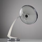 Fase Boomerang 2000 lamp in white and chrome, 1960s