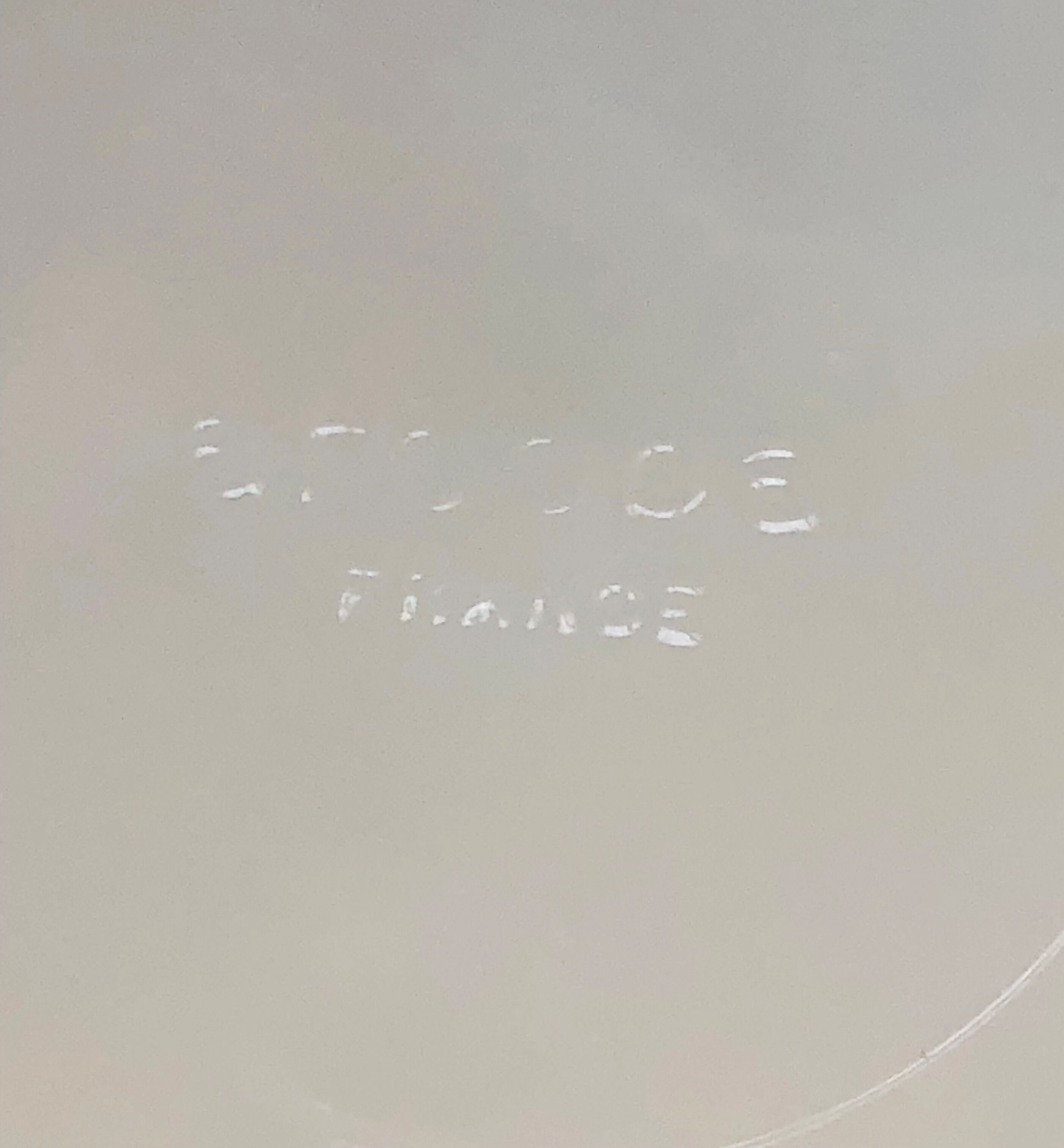 6 dessert plates in arcopal