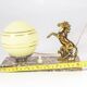 Art Deco table lamp| Horse pitched up