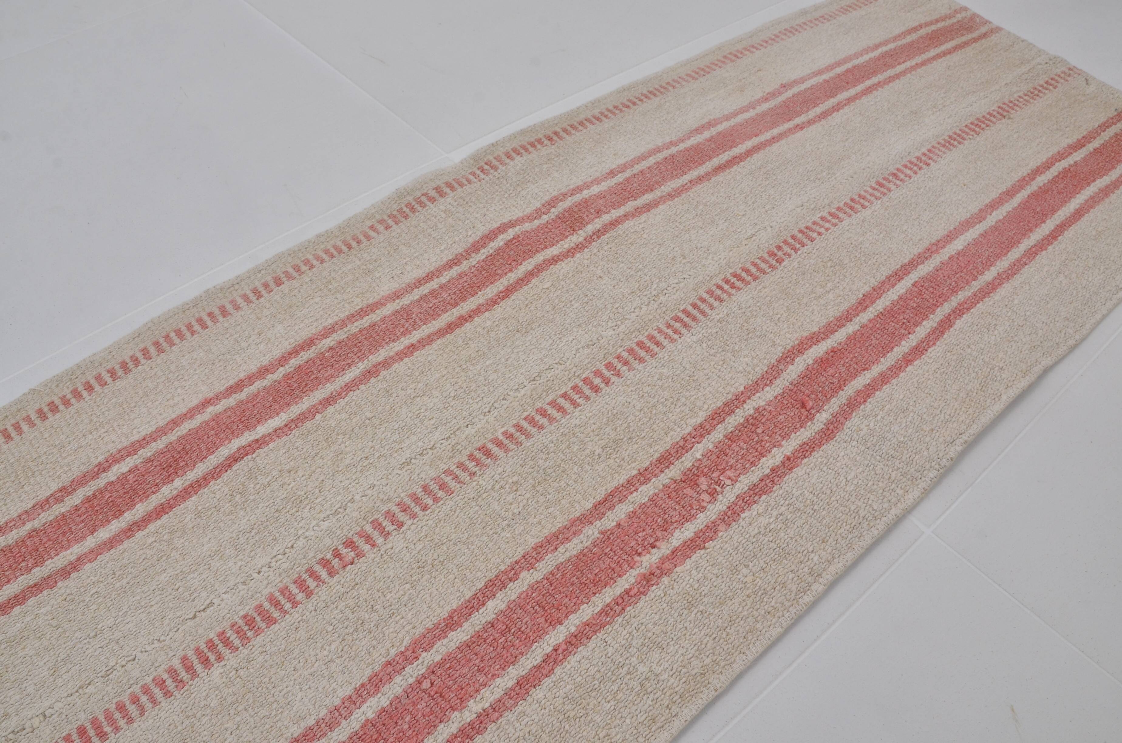 Small Neutral Hemp Kilim sku3925