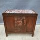 Commode Art Déco 1930 et marbre rose en retrait