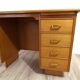 Vintage light wood desk – 1960s/70s – mid-century modern style