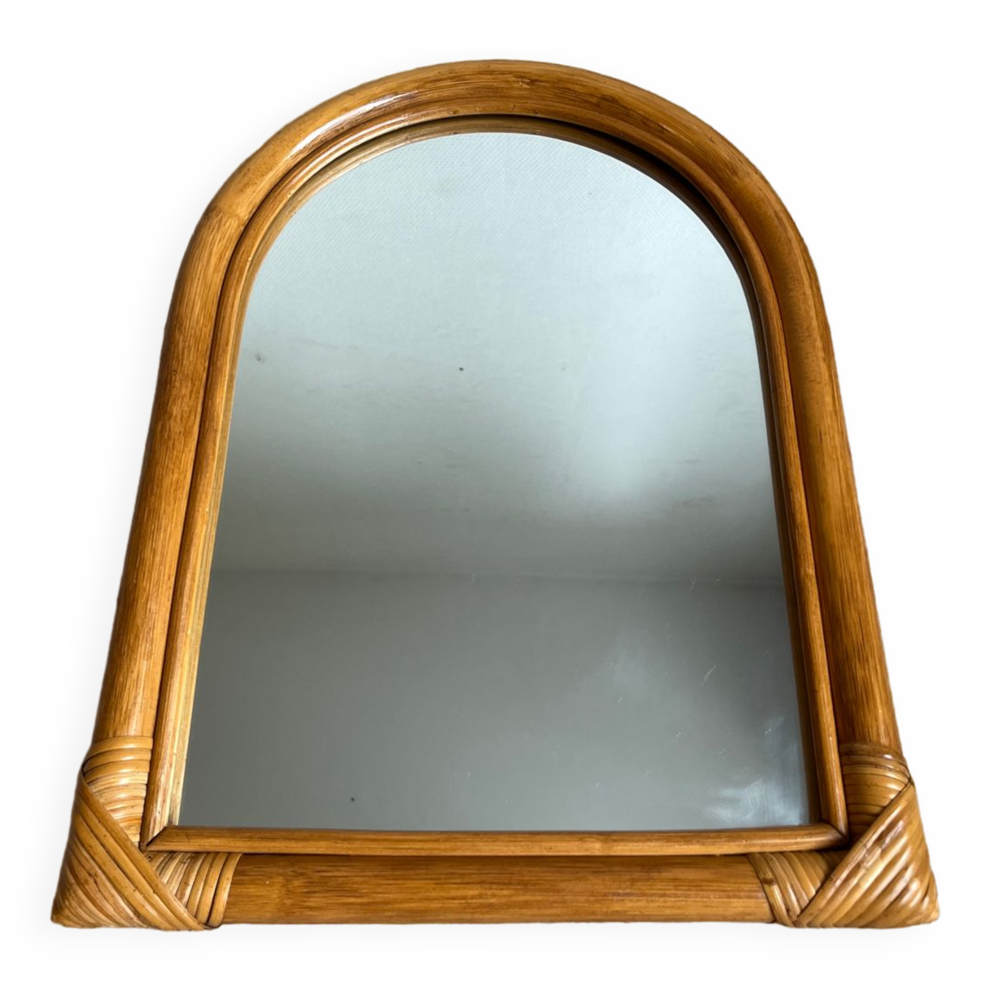 Vintage bamboo mirror year 60/70