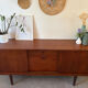 Vintage teak enfilade from the 1960s.