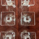 6 verres a eau  lalique modele argos