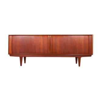 Enfilade en teck de Bernhard Pedersen & Søn années 1960