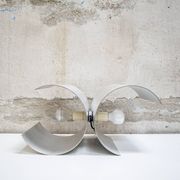 Aluminium Table Lamps by Giuliano Cesari for Nucleo Sormani, 1960s