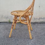 Rattan chair from the 60s
