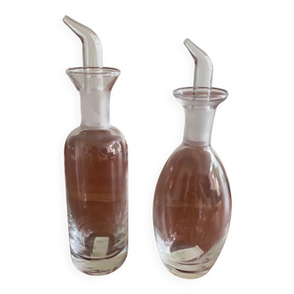 Oil and vinegar bottles