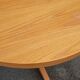 Extendable round table in elm