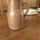 Stoneware pitcher from Berry, traditional French pottery.