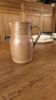 Stoneware pitcher from Berry, traditional French pottery.
