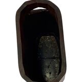 Porte-parapluies vintage en bois, design minimaliste des années 1960