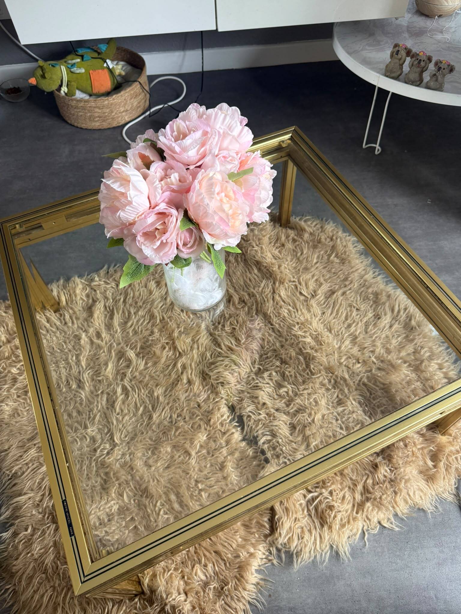 Table basse pierre vandel