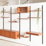 4-Bay wall unitkl  by P. Cadovius, Denmark, 1960's