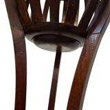 Elegante Porta Vaso Vintage in Ciliegio