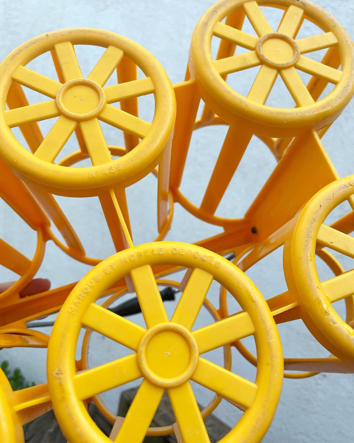 Antique bottle holder