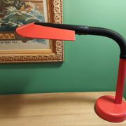 Red lamp annees 70's scandinavian design , fagerhults ( sweden )