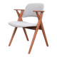 Mid-Century Swedish Oak Dining Chair from Broderna Johansson, 1960s.