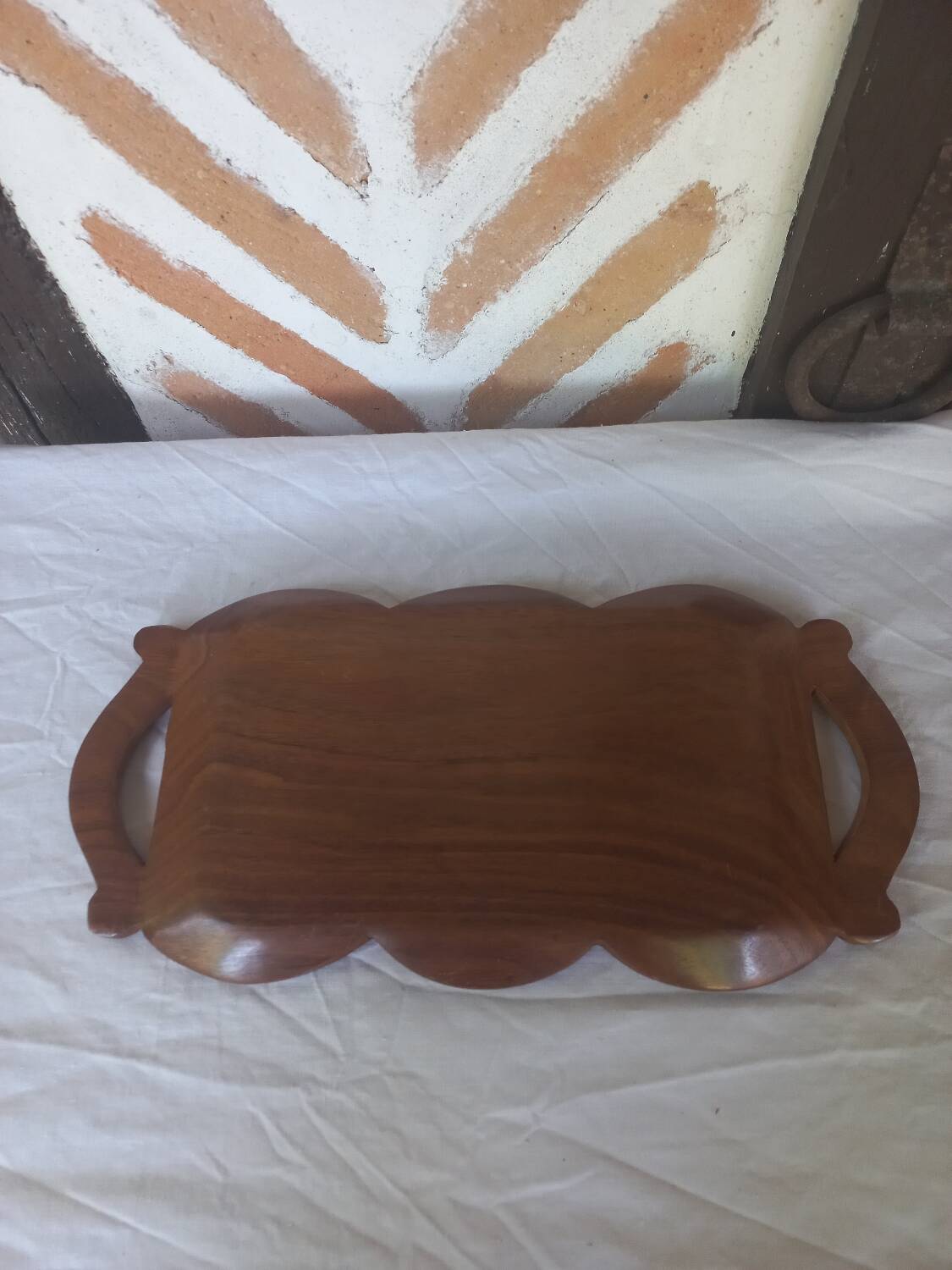 Solid wood pocket emptier