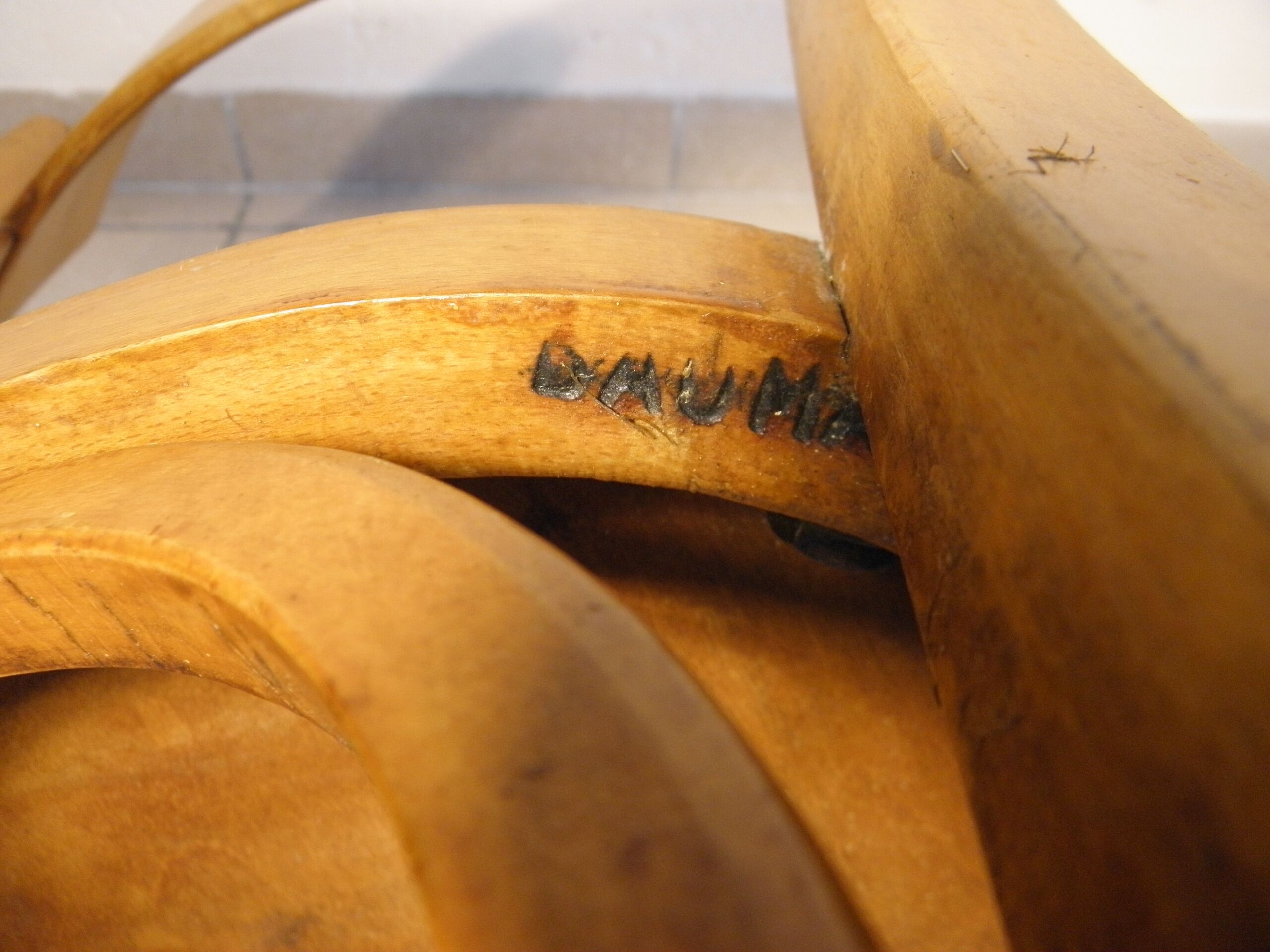 Baumann bistro chair 60s