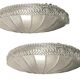 Large Murano Glass Sconces, 1980s, Set of 2