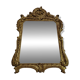 19th-century gilded wooden mirror