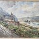 Watercolor 1954 signed