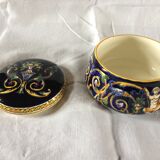 Gien earthenware candy box