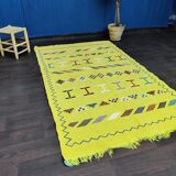 Tapis berbère marocain Jaune Ethnique