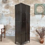 Industrial metal locker room