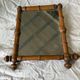 Miroir faux bambou 