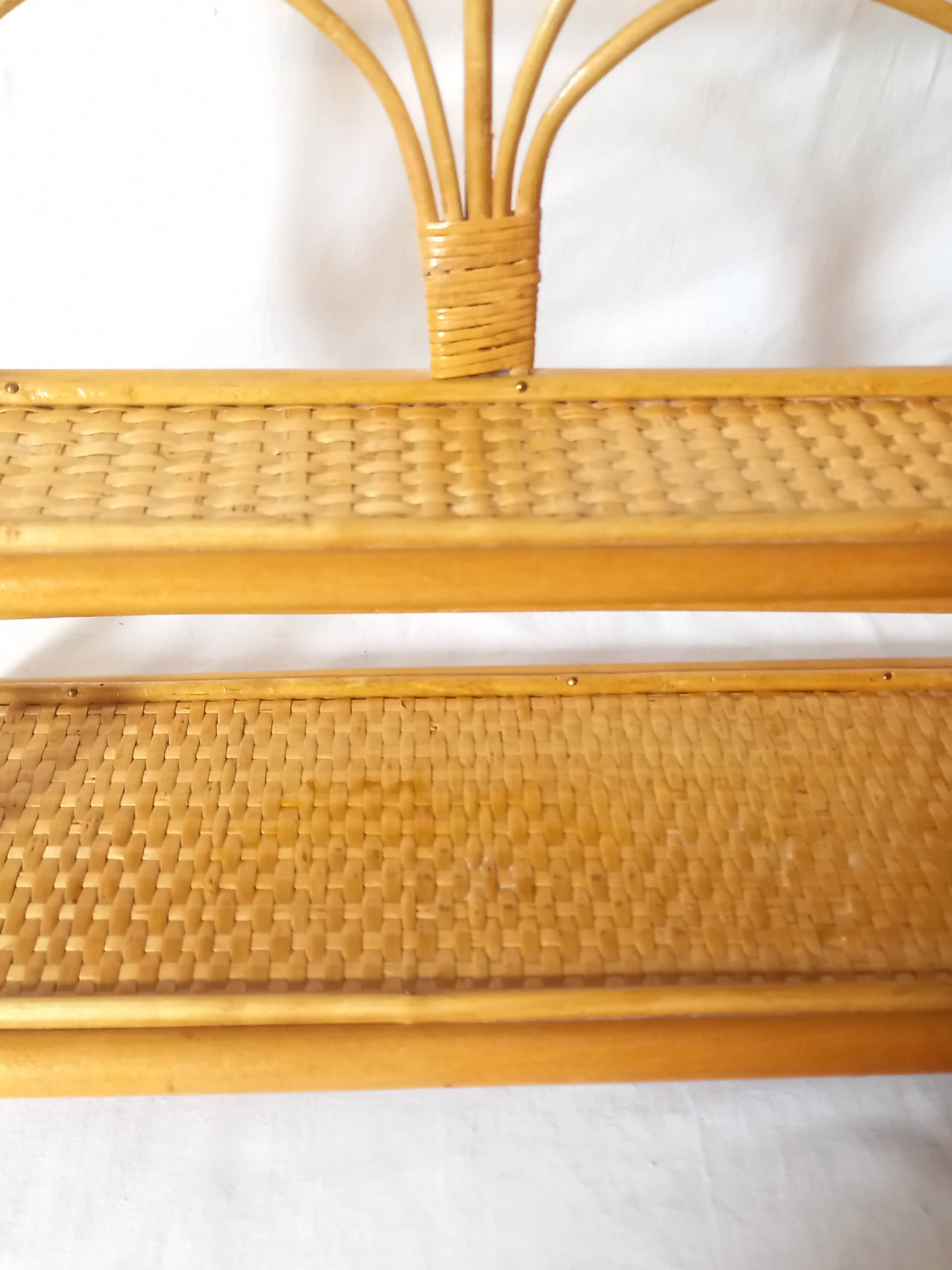 Small Rattan Shelf