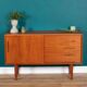 Retro Teak Troeds Lyon 1960s Swedish Mid Century Sideboard Scandinavian