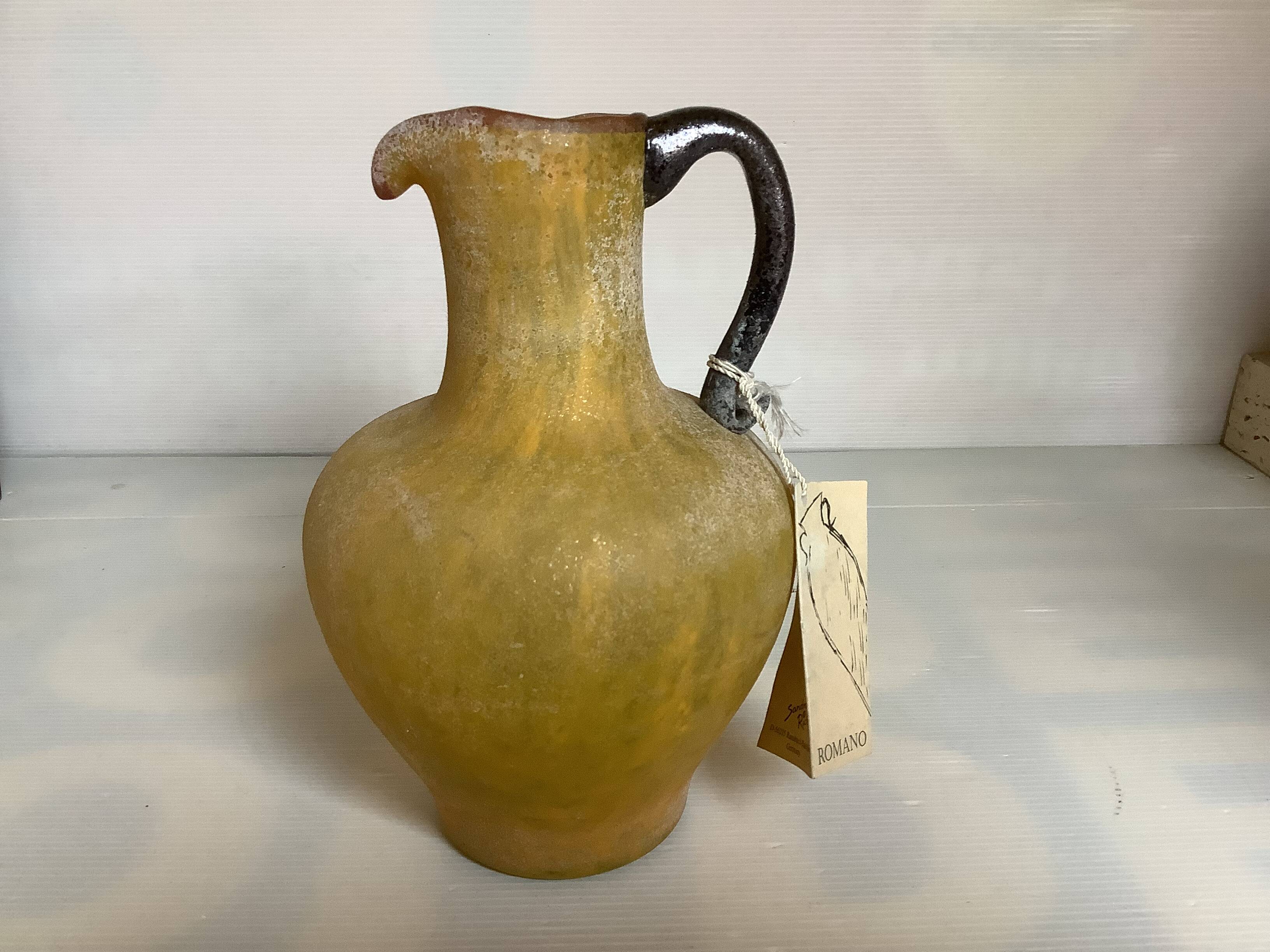 Scavo pitcher vase design Sandra Rich