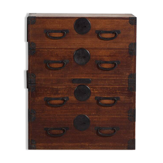 Antique Japanese chest of drawers – Meiji/Taishō period (c.1868-1926) #43