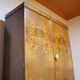 Art Deco wardrobe veneered in walnut burl.